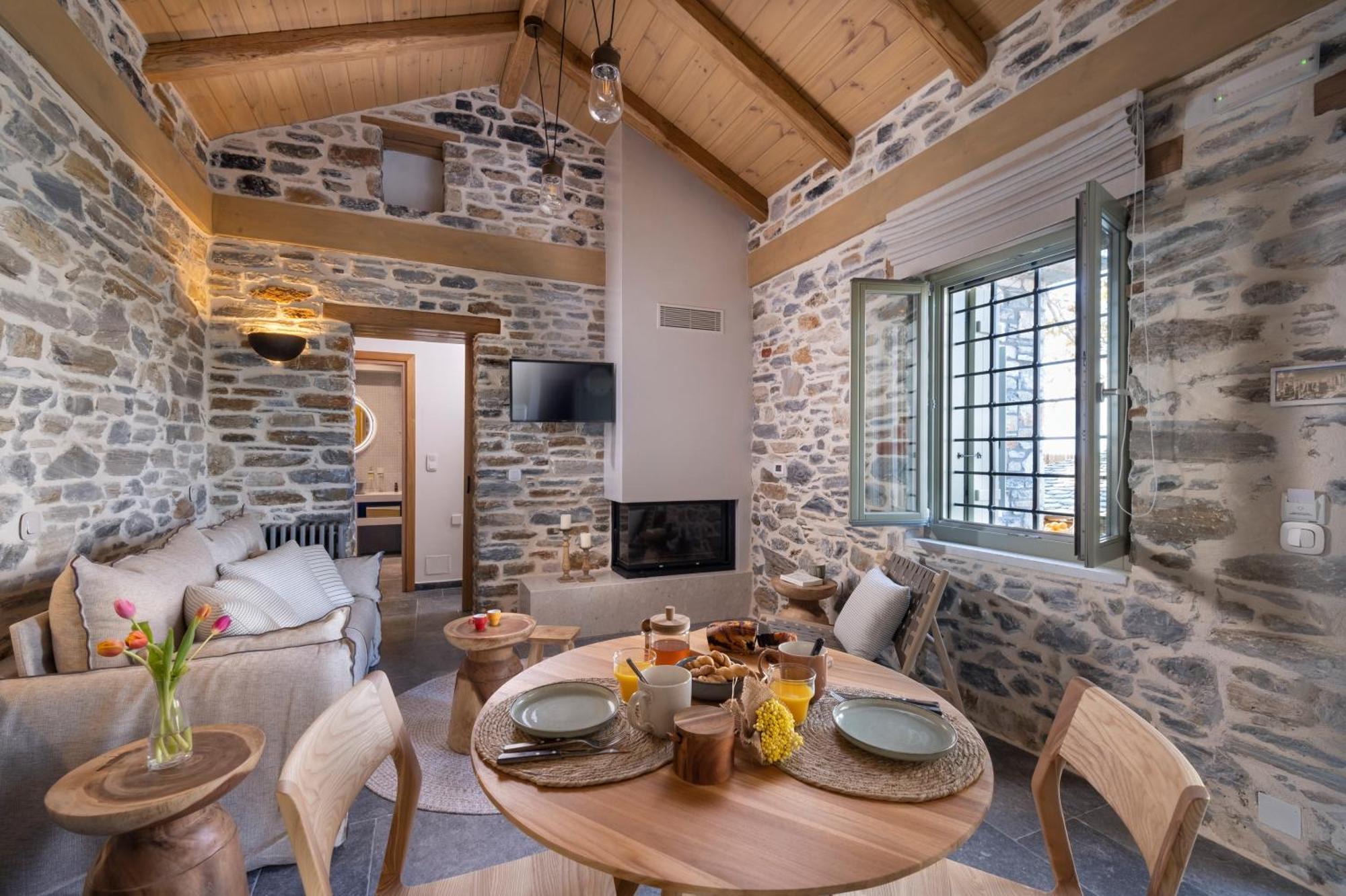 Strofilos Villas Áyios Vlásios Bagian luar foto