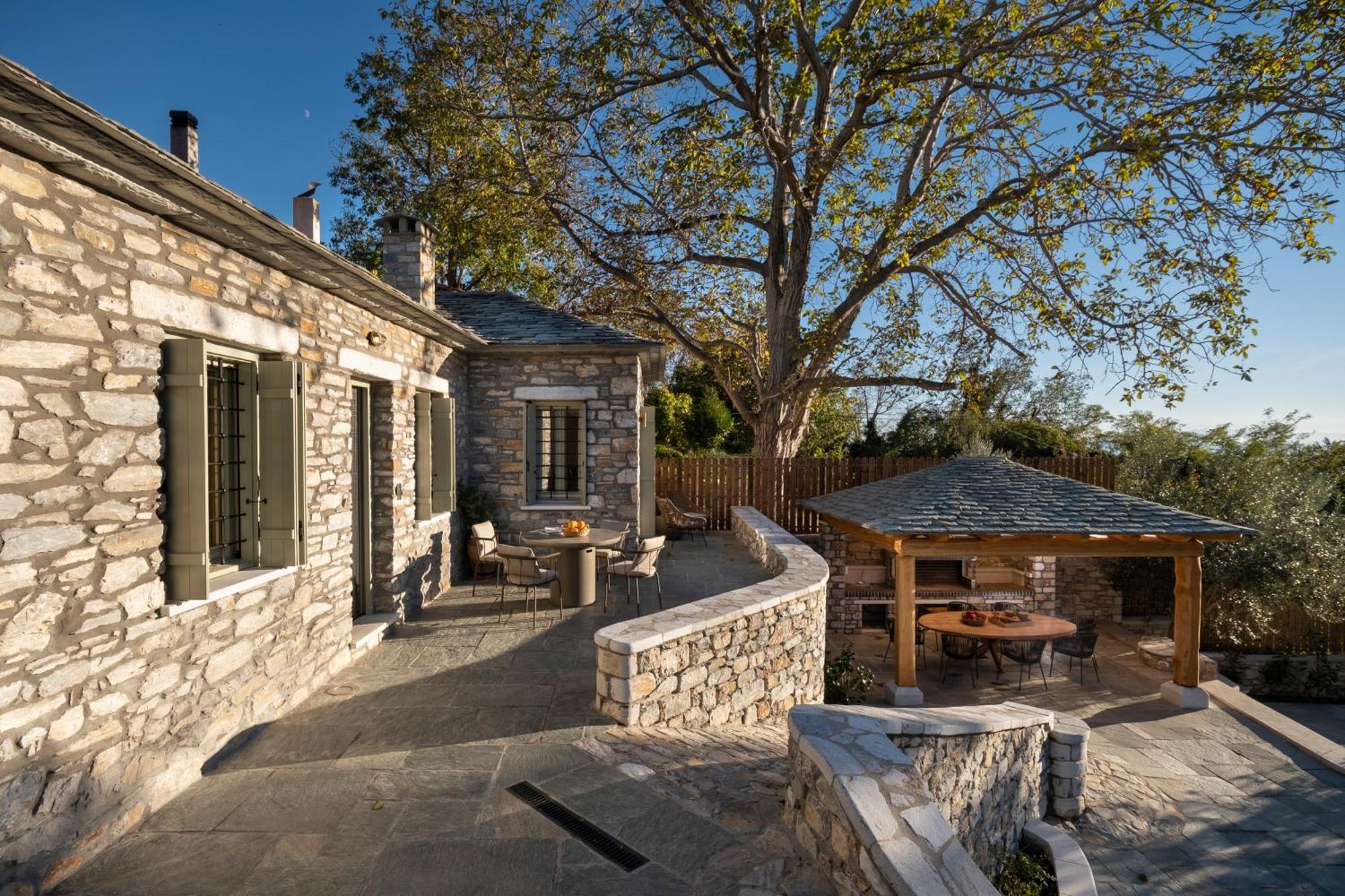 Strofilos Villas Áyios Vlásios Bagian luar foto